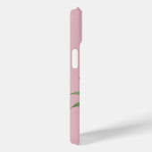 Coques Case-Mate iPhone Rose Floral Ananas (Verso / Droite)