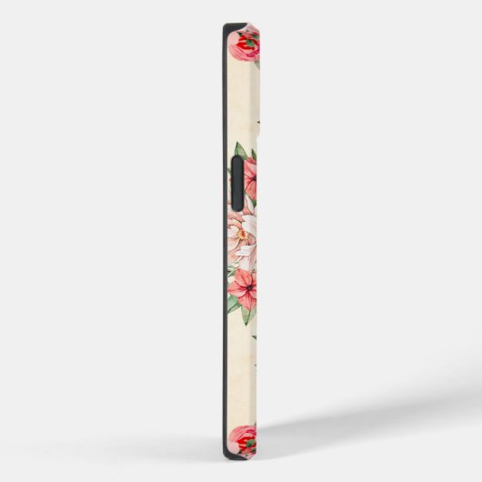 Coques Case-Mate iPhone Rose Floral Girl, Printemps (Verso / Droite)