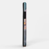 Coques Case-Mate iPhone Rose floral violet rouge (Dos/Droite)