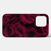 Coques Case-Mate iPhone Rose foncé magenta rouge bordeaux (Verso (horizontal))