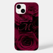 Coques Case-Mate iPhone Rose foncé magenta rouge bordeaux (Verso)