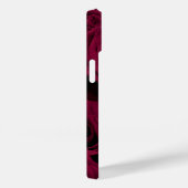 Coques Case-Mate iPhone Rose foncé magenta rouge bordeaux (Verso / Droite)