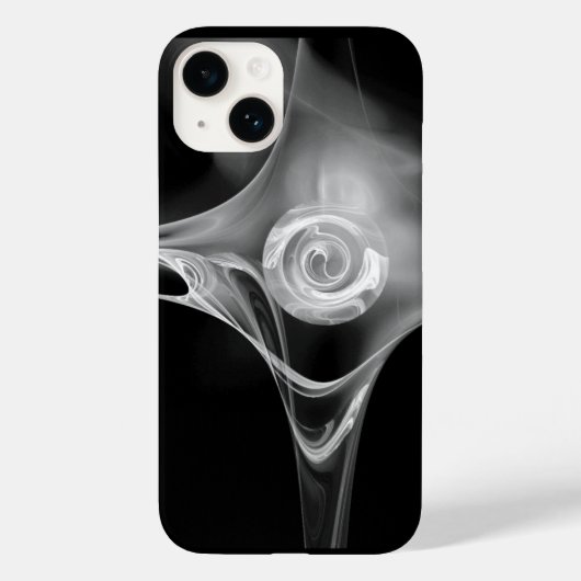 COQUES Case-Mate iPhone ROSE FRACTAL BLANC (Verso)