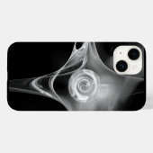 COQUES Case-Mate iPhone ROSE FRACTAL BLANC (Verso (horizontal))