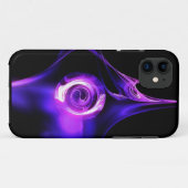 COQUES Case-Mate iPhone ROSE FRACTAL BLEU ROSE BLANC (Dos (Horizontal))