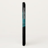 COQUES Case-Mate iPhone ROSE FRACTAL BLEU TURQUOISE CLAIR (Dos/Gauche)