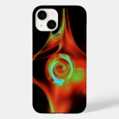 COQUES Case-Mate iPhone ROSE FRACTAL BLEU VERT ROUGE (Verso)