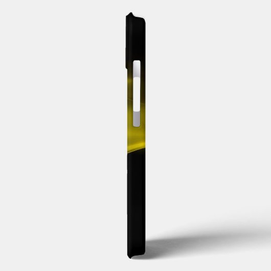 COQUES Case-Mate iPhone ROSE FRACTAL JAUNE LÉGER (Verso / Gauche)