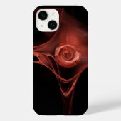 COQUES Case-Mate iPhone ROSE FRACTAL ROUGE ANTIQUE (Verso)