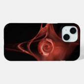 COQUES Case-Mate iPhone ROSE FRACTAL ROUGE ANTIQUE (Verso (horizontal))