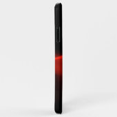 COQUES Case-Mate iPhone ROSE FRACTAL ROUGE EN NOIR (Dos/Droite)
