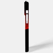 COQUES Case-Mate iPhone ROSE FRACTAL ROUGE EN NOIR (Verso / Gauche)