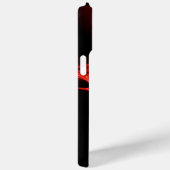 COQUES Case-Mate iPhone ROSE FRACTAL ROUGE EN NOIR (Verso / Droite)