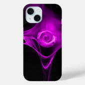 COQUES Case-Mate iPhone ROSE FRACTALE VIOLETTE POURPRE (Verso)