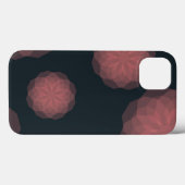 Coques Case-Mate iPhone Rose, géométrique, cool, abstraction fleur tendanc (Verso (horizontal))