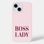 Coques Case-Mate iPhone rose girly simple moderne (Verso)