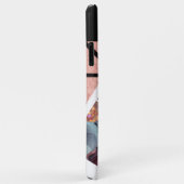 Coques Case-Mate iPhone Rose Gold and parties scintillant marble Anniversa (Dos/Droite)