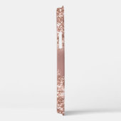 Coques Case-Mate iPhone Rose Gold Bling Luxe Éparkle Parties scintillant M (Verso / Droite)
