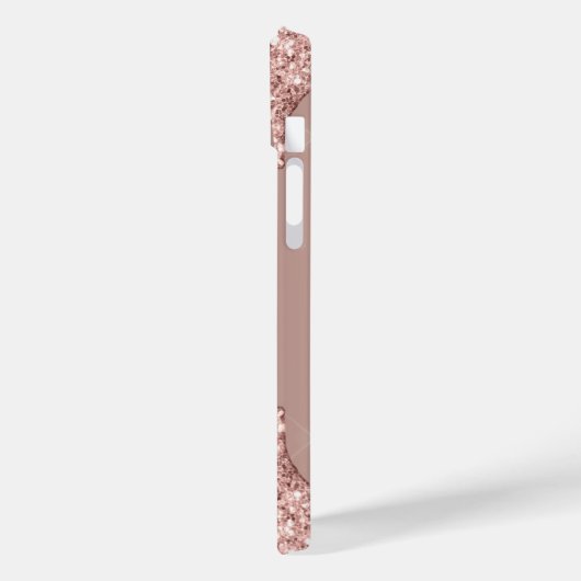 Coques Case-Mate iPhone Rose Gold Blush Parties scintillant Drivers votre  (Verso / Gauche)