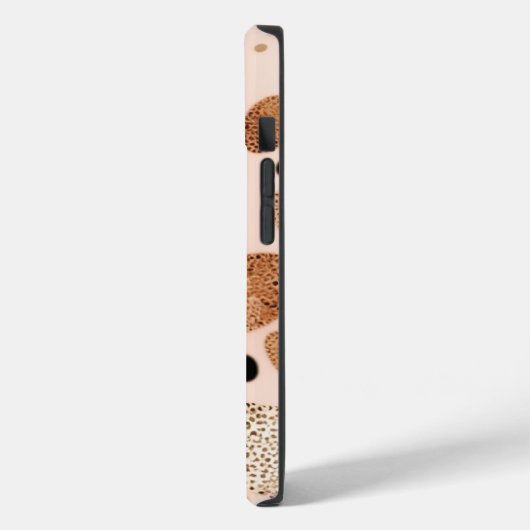 Coques Case-Mate iPhone Rose Gold Cheetah Parties scintillant iPhone Mate  (Verso / Gauche)