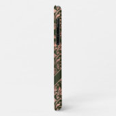 Coques Case-Mate iPhone Rose Gold Chic Damask Nom Personnalisé (Dos/Gauche)