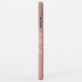 Coques Case-Mate iPhone Rose Gold Foil Motif animal Monogramme (Dos/Droite)