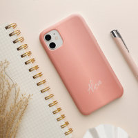 Rose gold girly personnalisé nom de signature