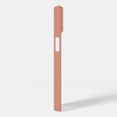 Coques Case-Mate iPhone Rose gold girly personnalisé nom signature (Verso / Droite)