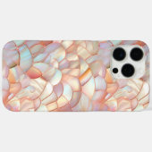 Coques Case-Mate iPhone Rose gold iridescent chic nacre (Verso (horizontal))