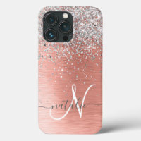 Rose Gold Jolie fille Parties scintillant argent b