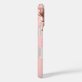 Coques Case-Mate iPhone Rose Gold Metallic Drip (Verso / Droite)