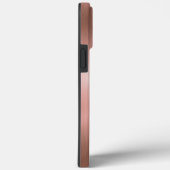 Coques Case-Mate iPhone Rose Gold Metallic Professional (Verso / Droite)