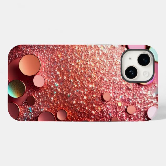 Coques Case-Mate iPhone Rose Gold Parties scintillant iPhone/iPad Mate Tou (Verso (horizontal))