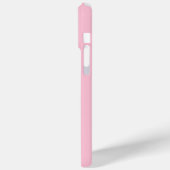 Coques Case-Mate iPhone Rose Gold Snowflake Nom de Noël (Verso / Gauche)
