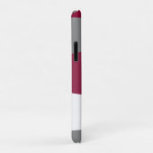 Coques Case-Mate iPhone Rose Gris et Blanc Abstrait (Dos/Droite)