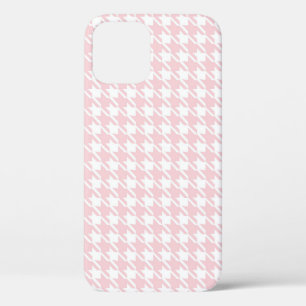 Case-Mate iPhone Case Rose Houndstooth Motif Moderne Plutôt