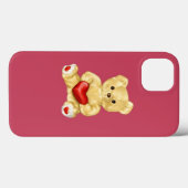 Coques Case-Mate iPhone Rosé Hypnotisant mignon Ours Teddy Protection (Verso (horizontal))