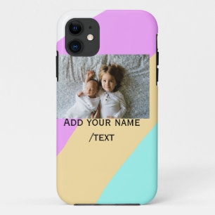 Case-Mate iPhone Case Rose jaune vert ajouter photo texte nom personnali