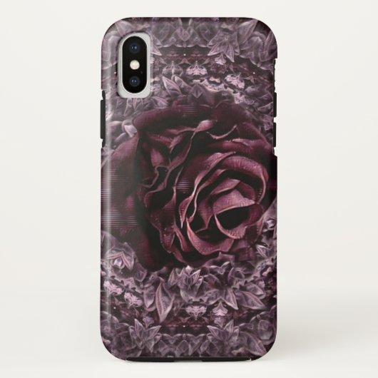 Coques Case-Mate iPhone Rose Mandala (Dos)