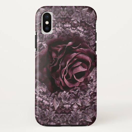 Coques Case-Mate iPhone Rose Mandala (Dos)