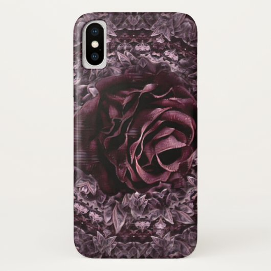 Coques Case-Mate iPhone Rose Mandala (Dos)
