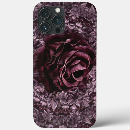 Coques Case-Mate iPhone Rose Mandala (Verso)
