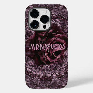 Coque Pour iPhone 14 Pro Rose Mandala