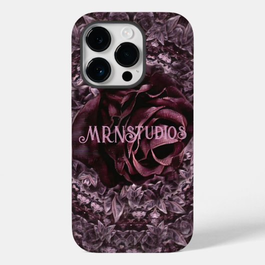 Coques Case-Mate iPhone Rose Mandala (Verso)