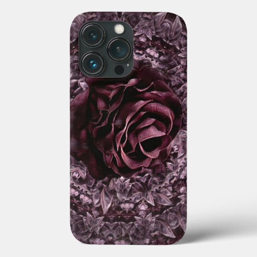 Coques Case-Mate iPhone Rose Mandala (Verso)