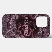 Coques Case-Mate iPhone Rose Mandala (Verso (horizontal))