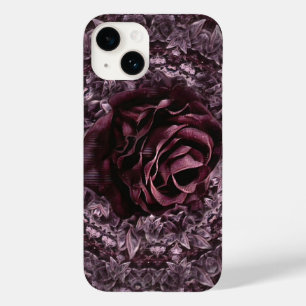 Coque Pour iPhone 14 Rose Mandala