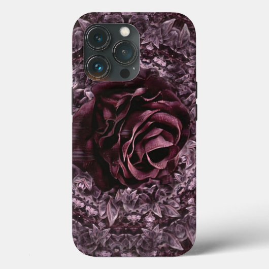 Coques Case-Mate iPhone Rose Mandala (Verso)