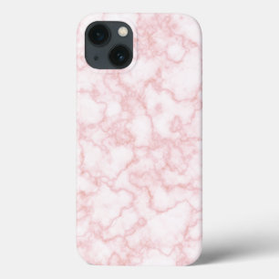 iPhone 13 Case rose marbre