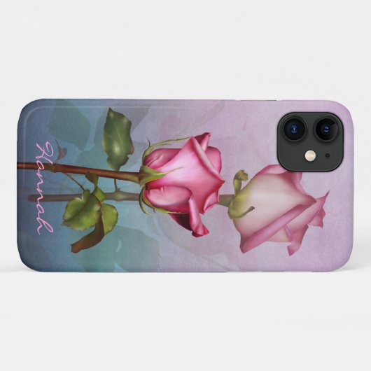 Coques Case-Mate iPhone Rose Medley (Dos (Horizontal))